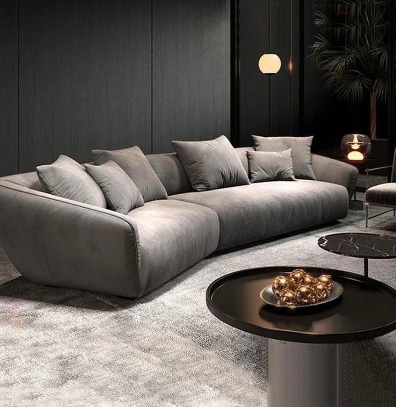 Luxury Modern Grey Sofa