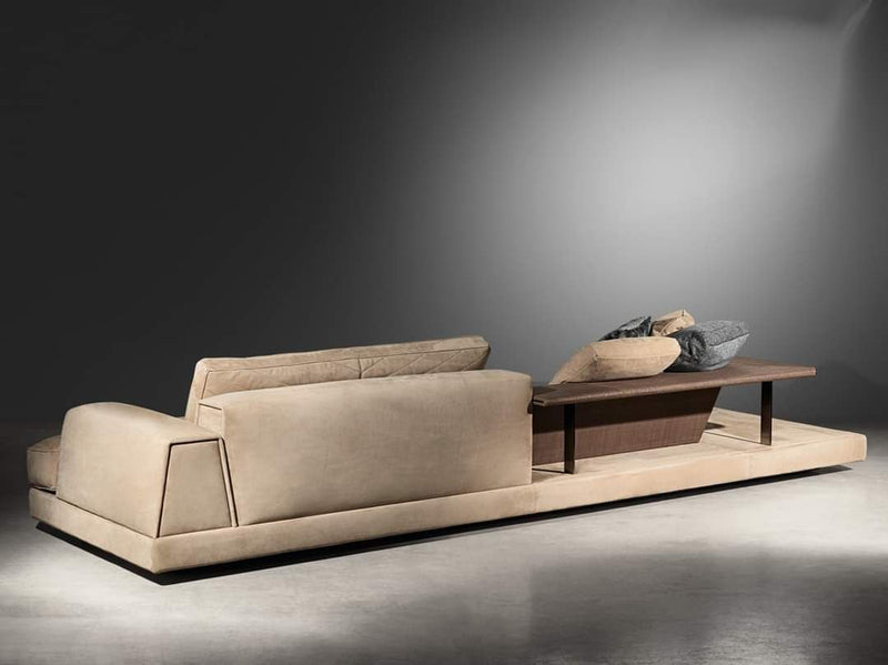 Modern Linen Sofa with Minimalist Design